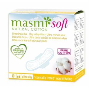 Masmi Ultrathin Sanitary Pads - Natural Cotton - Day