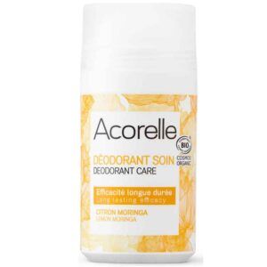 Acorelle Certified Organic Deodorant Care Long Lasting - Lemon Moringa