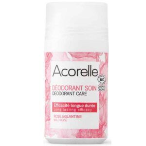 Acorelle Certified Organic Deodorant Care Long Lasting - Wild Rose