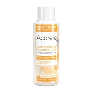 Acorelle Certified Organic Deodorant Eco Refill Long Lasting - Lemon Moringa
