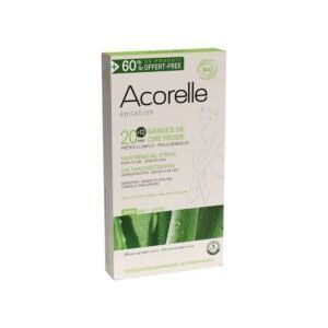 Acorelle Organic Body Cold Wax Strips for body