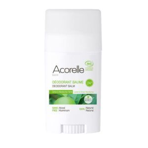 Acorelle Certified Organic Deodorant Stick Lemon Green Mandarine